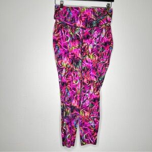 Lululemon Base Pace High Rise Running Tight 25" Hyper Flow Pink Multi Womens 10